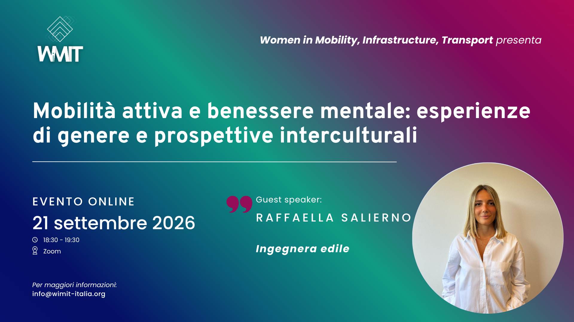 Mobilità attiva e benessere mentale: esperienze di genere e prospettive interculturali