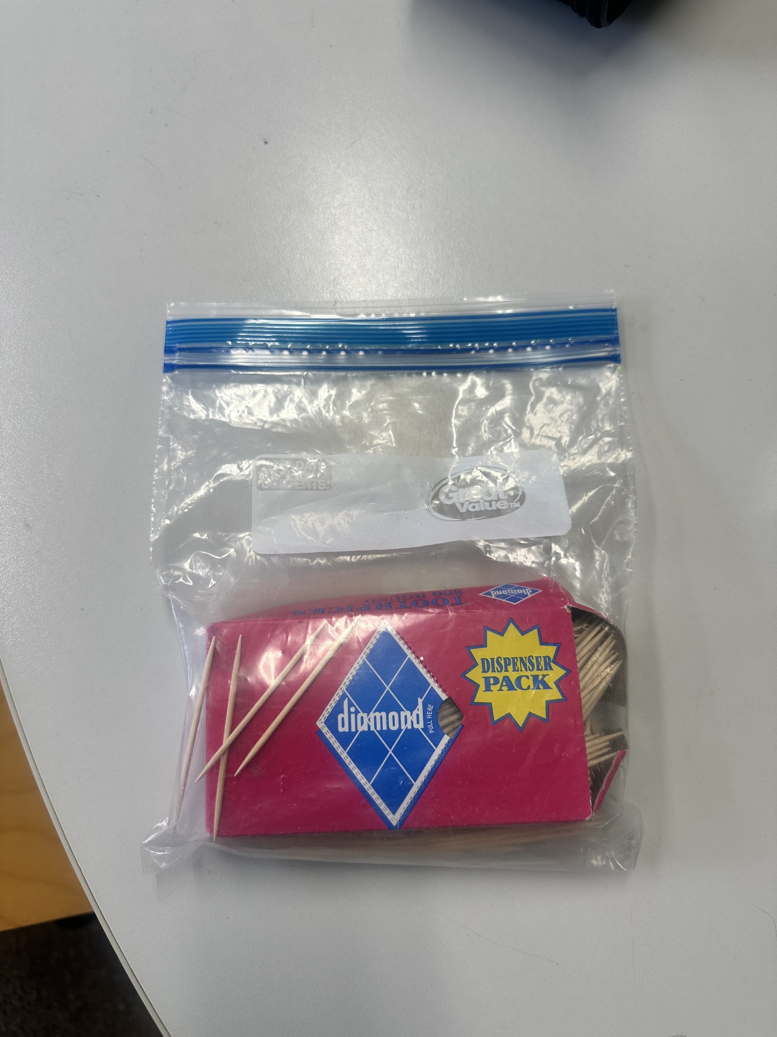 Tooth pick box