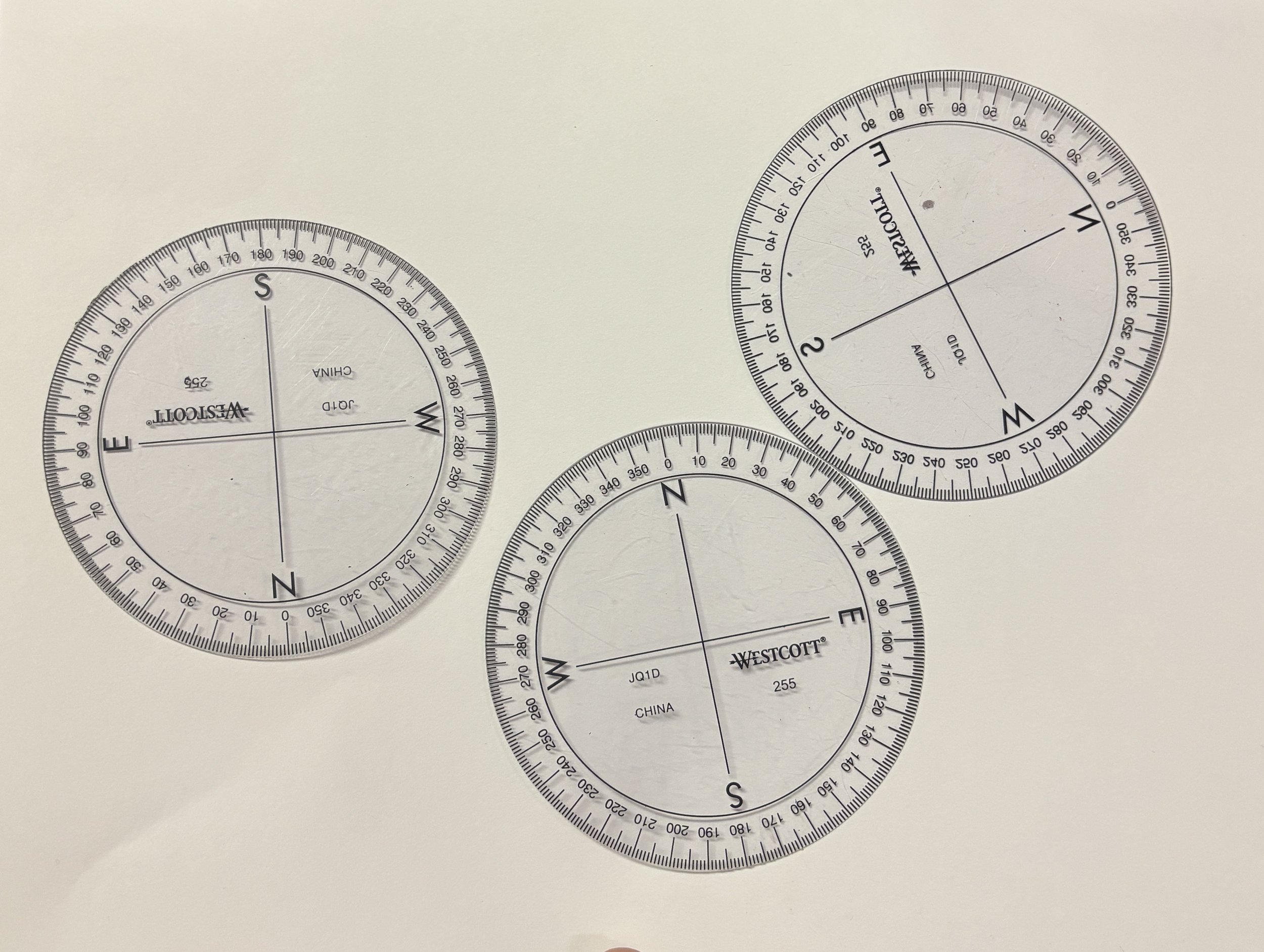 Plastic Compasses