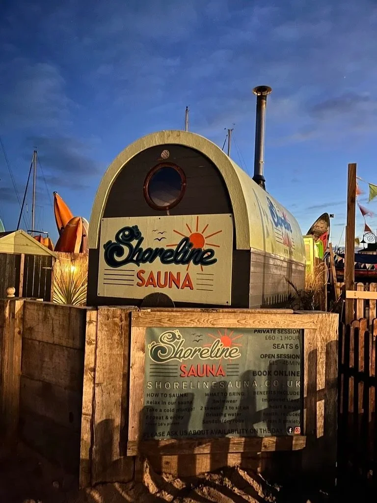 Lovely Shoreline Sauna Lyme Regis, Dorset Tour Jan 2025
