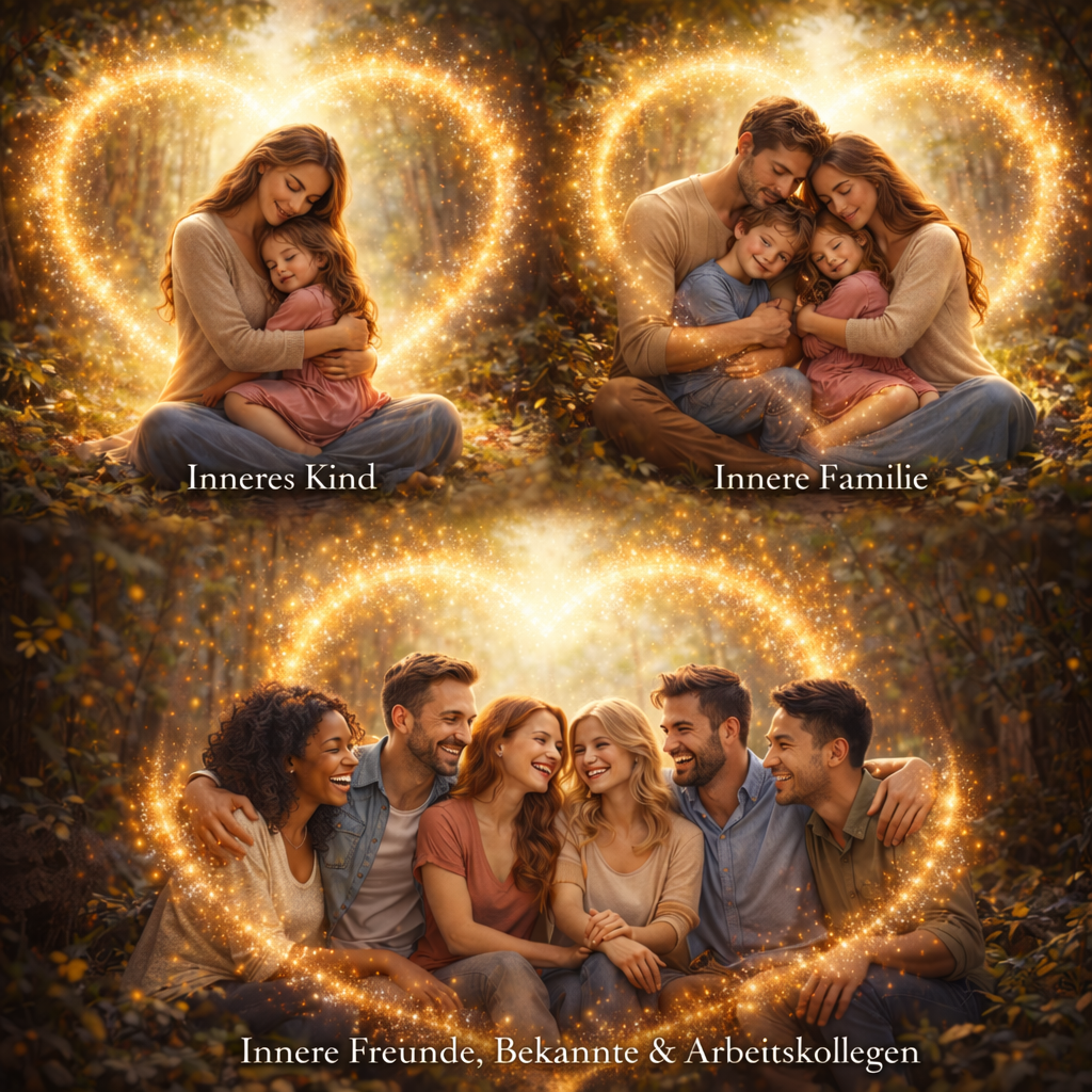 Online Workshop Innere Beziehungen "Inneres Kind", "Innere Familie" und "Innere Freunde, Bekannte & Arbeitskollegen".