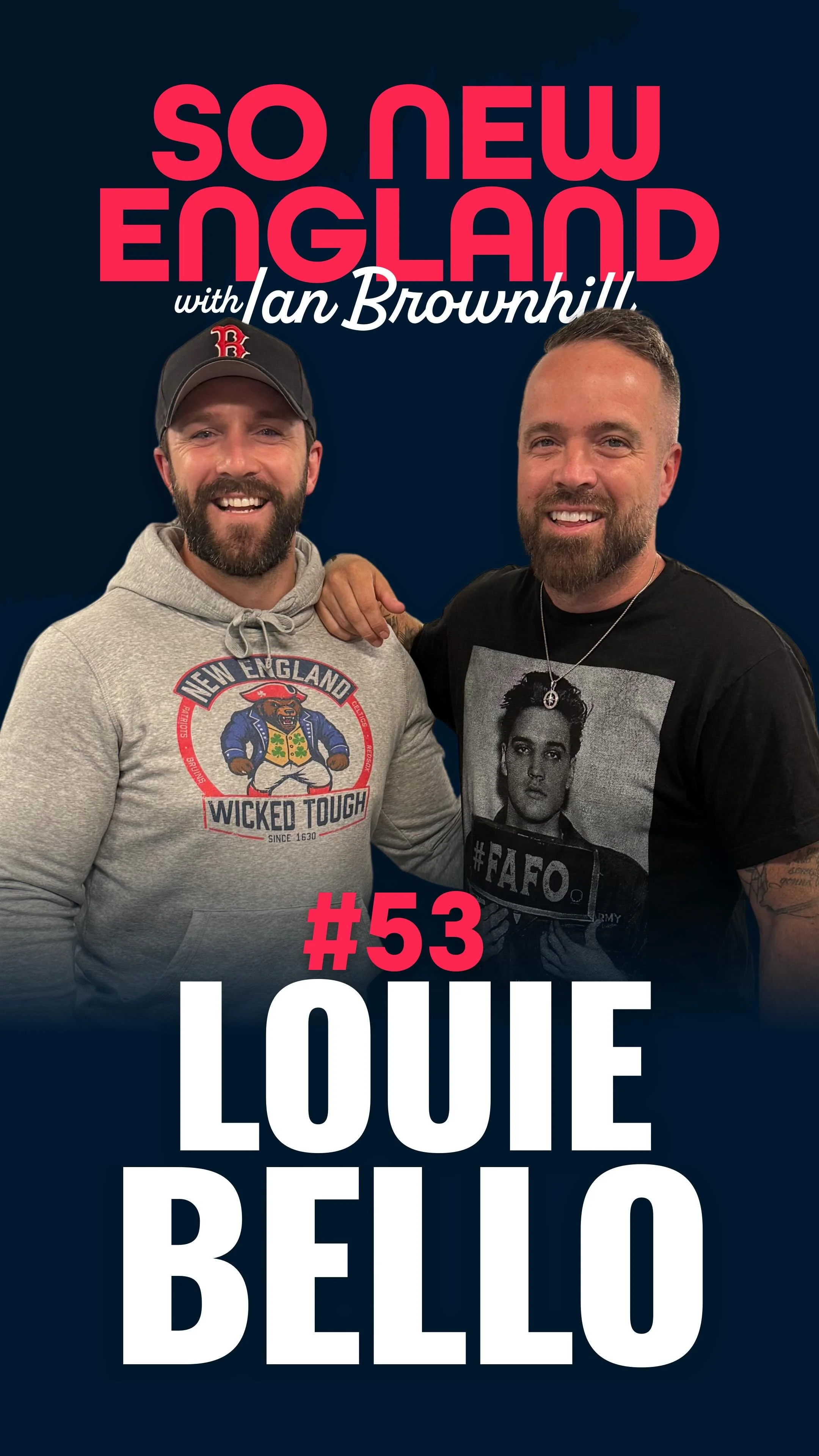 @louiebello admitted he had to Google the six New England states 😅 Only in Boston would folks think they’re the center of the universe… and still need a cheat sheet for New England. This is exactly why So New England exists. 🎙️🫶 Check