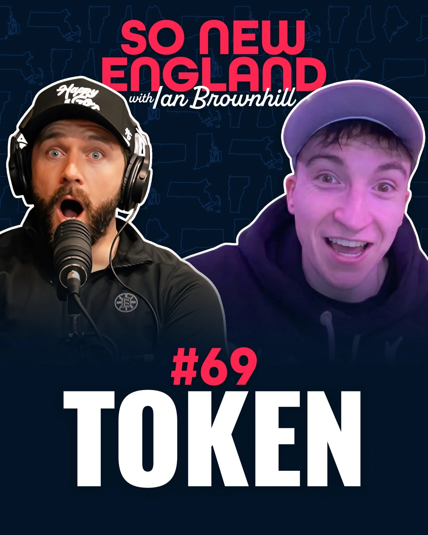 Boston doesn&rsquo;t make artists&hellip; it forges them.
@tokenhiphop pulls up and talks growing up North Shore, mental health, hard work, and why New England breeds a different kind of creative.

🎧 Episode 69 is live now!

#rap #hiphop #boston