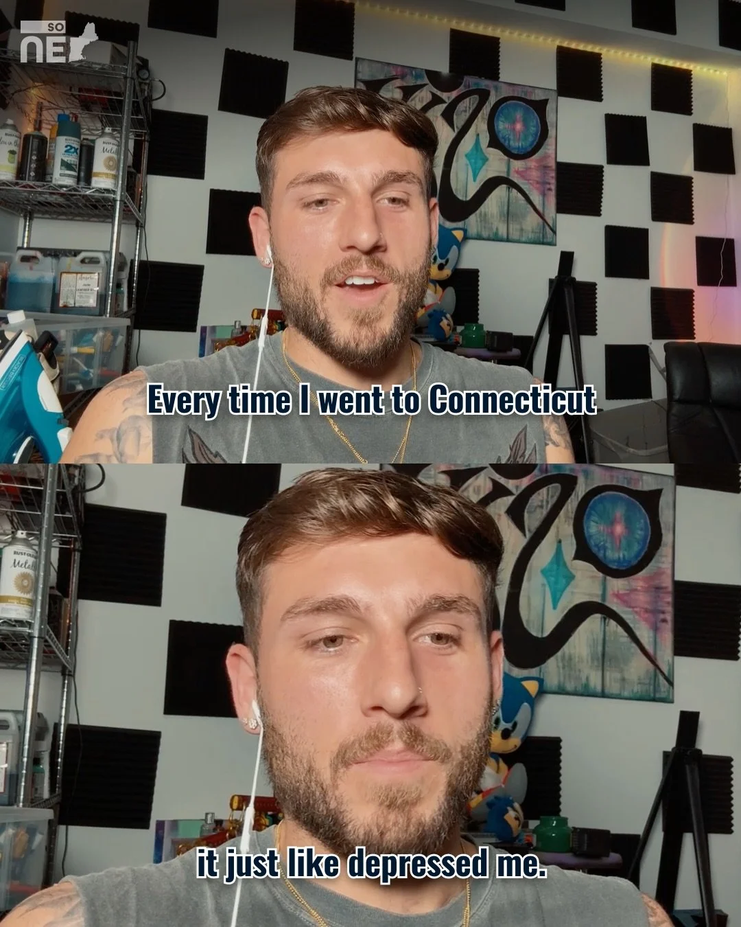 Jake Polino really said Connecticut is &ldquo;grayed out&rdquo; and &ldquo;depressing.&rdquo; 💀☁️ Is he right, or is it just Massachusetts bias?

Episode 77 is out now with @jakepolino talking 3M followers, Kizo Kicks, and why he&rsquo;ll never buy 