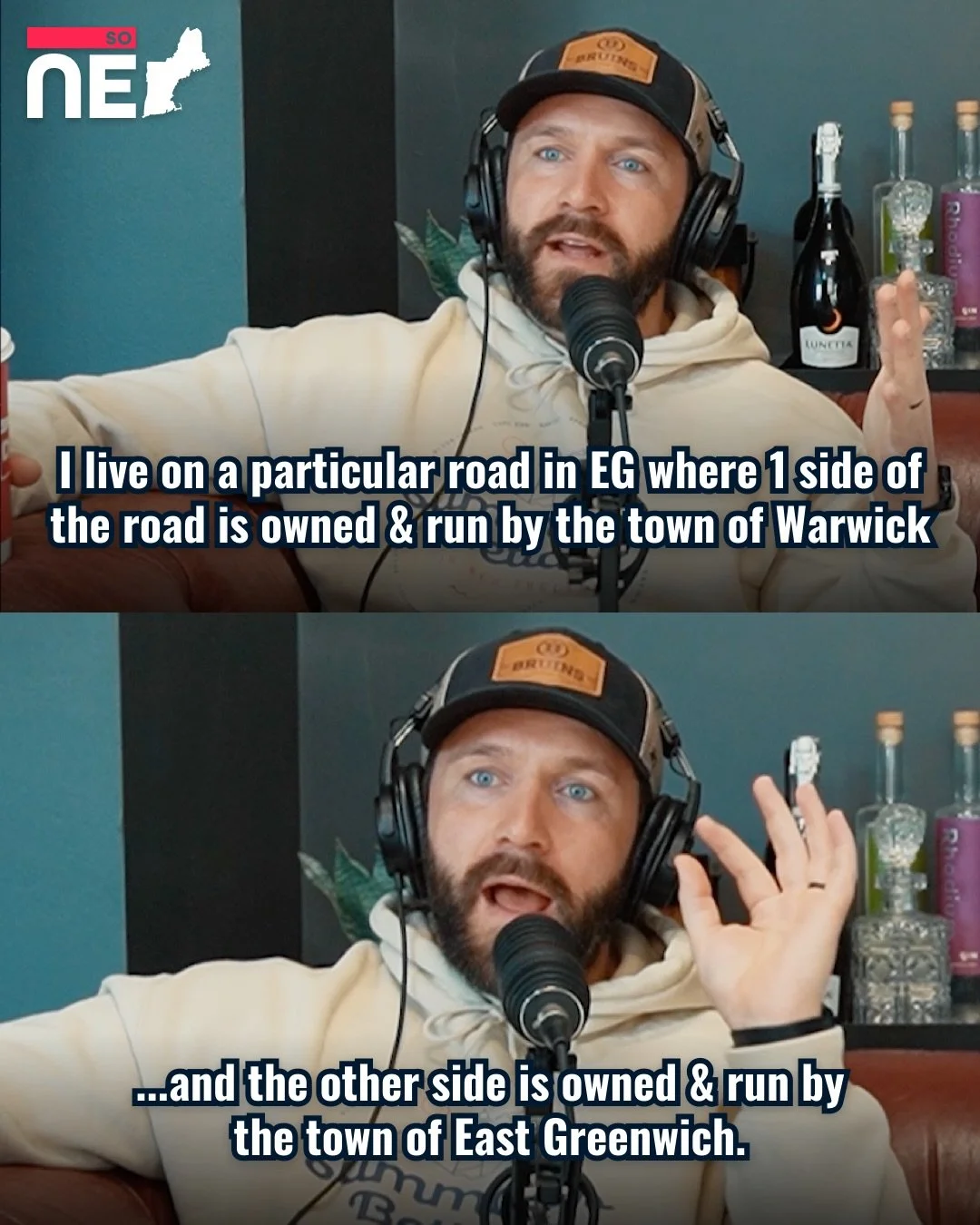 Rhode Island town lines make absolutely zero sense. 🗑️💸 Paying taxes to one town while the other town picks up your trash is peak Ocean State chaos.

We got into all the weird, wild, and confusing quirks of living in Little Rhody on episode 2 of th