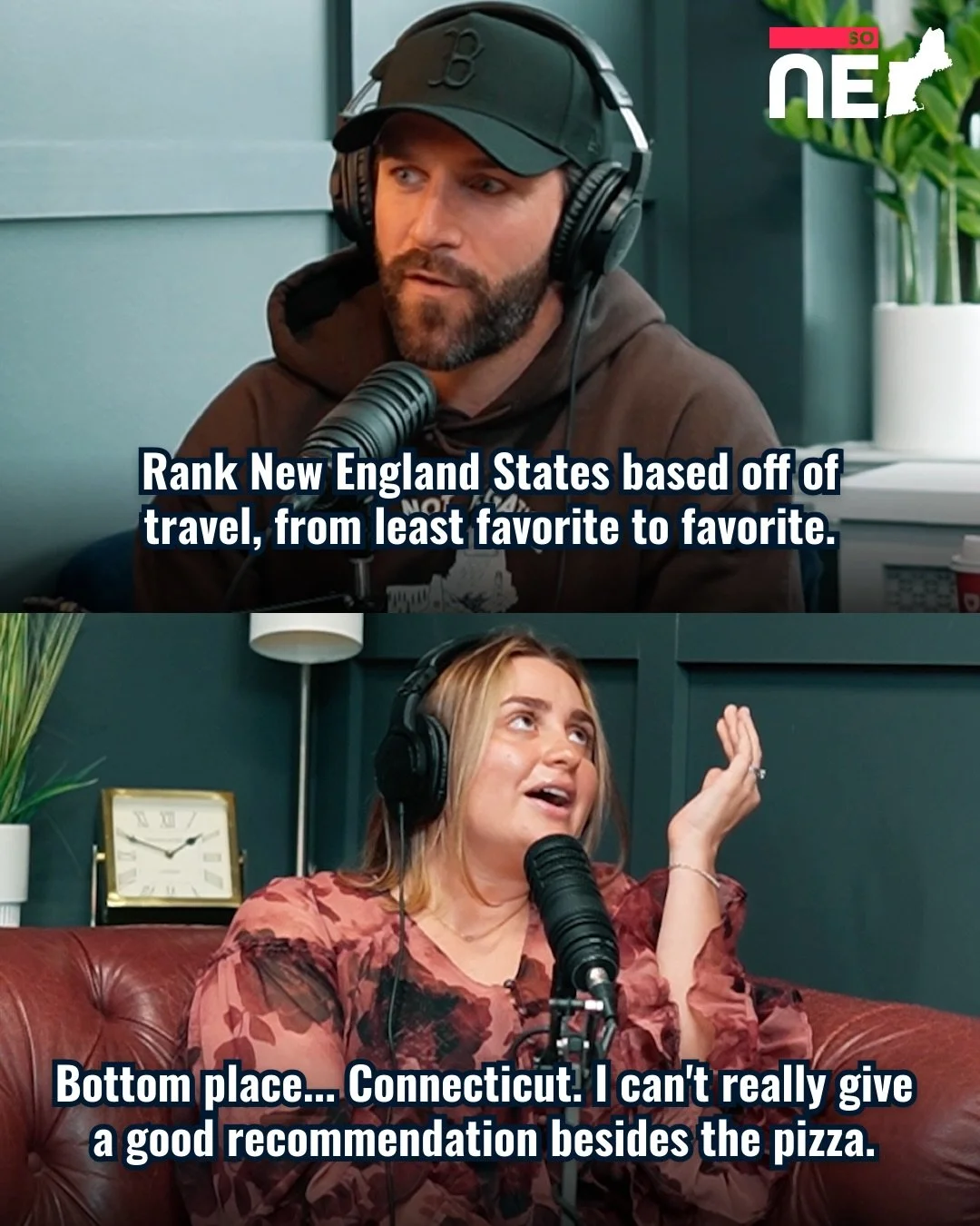 Mass in 5th place?! 🛑👀

Gianna aka @newenglandguidebook stopped by the studio for Episode 84 and dropped the most controversial state rankings we&rsquo;ve ever heard. Connecticut, we are so sorry. New Hampshire, pack a sandwich.

Do you agree with 