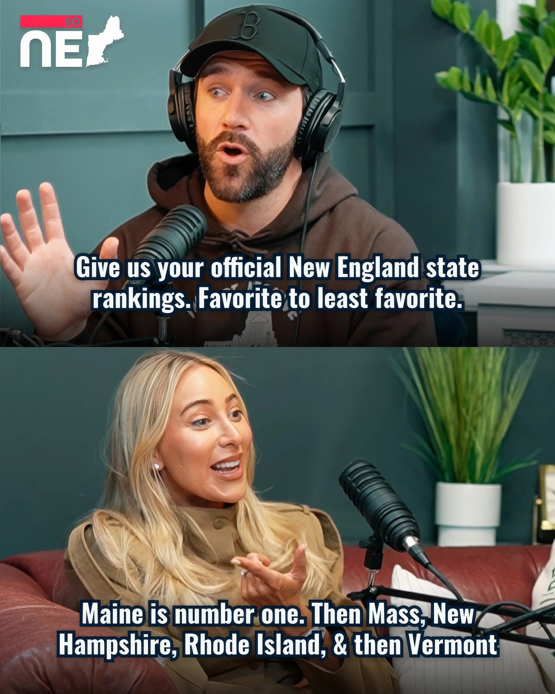Is Connecticut even a real New England state?! 🫣

@julietteamie_ and Ollie aka the Brits in Boston dropped their official state rankings on the pod today and the takes are piping hot.

Do you agree with their rankings!? Tell us why in the comments! 