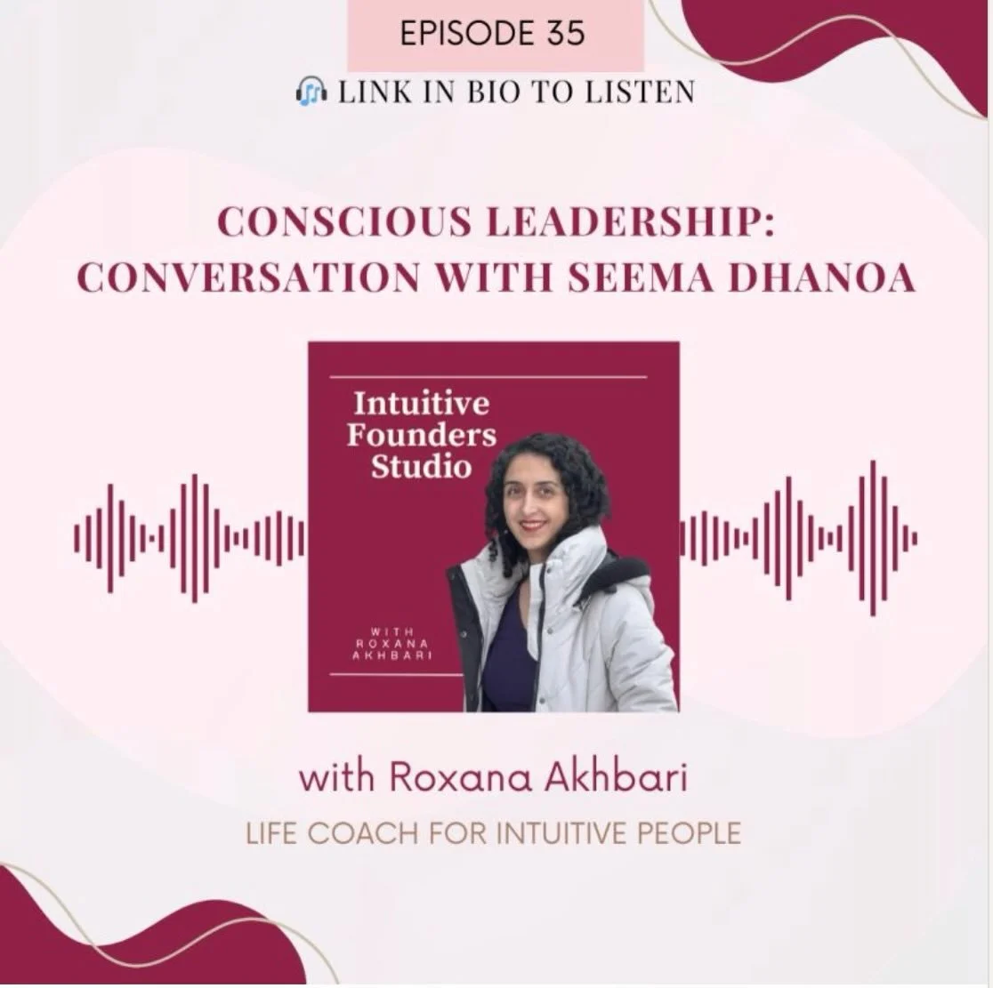 I had the pleasure of being on the Intuitive Founders Podcast hosted by Roxana Akhbari. I spoke about why real organizational transformation begins with leaders willing to consciously transform themselves. This is a powerful 30 minute episode that di