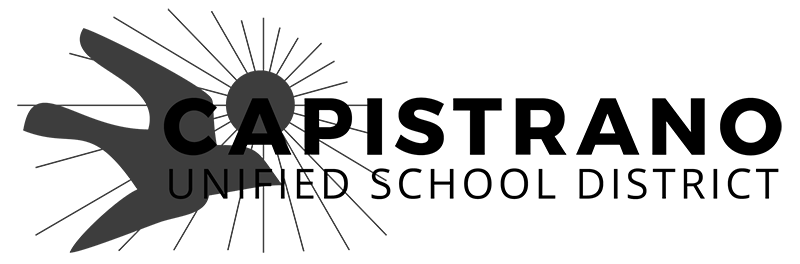 A black and white illustration of a hand with the palm facing forward, with rays emanating from the hand, and the letters 'CA' and 'UNITY' inside the palm.