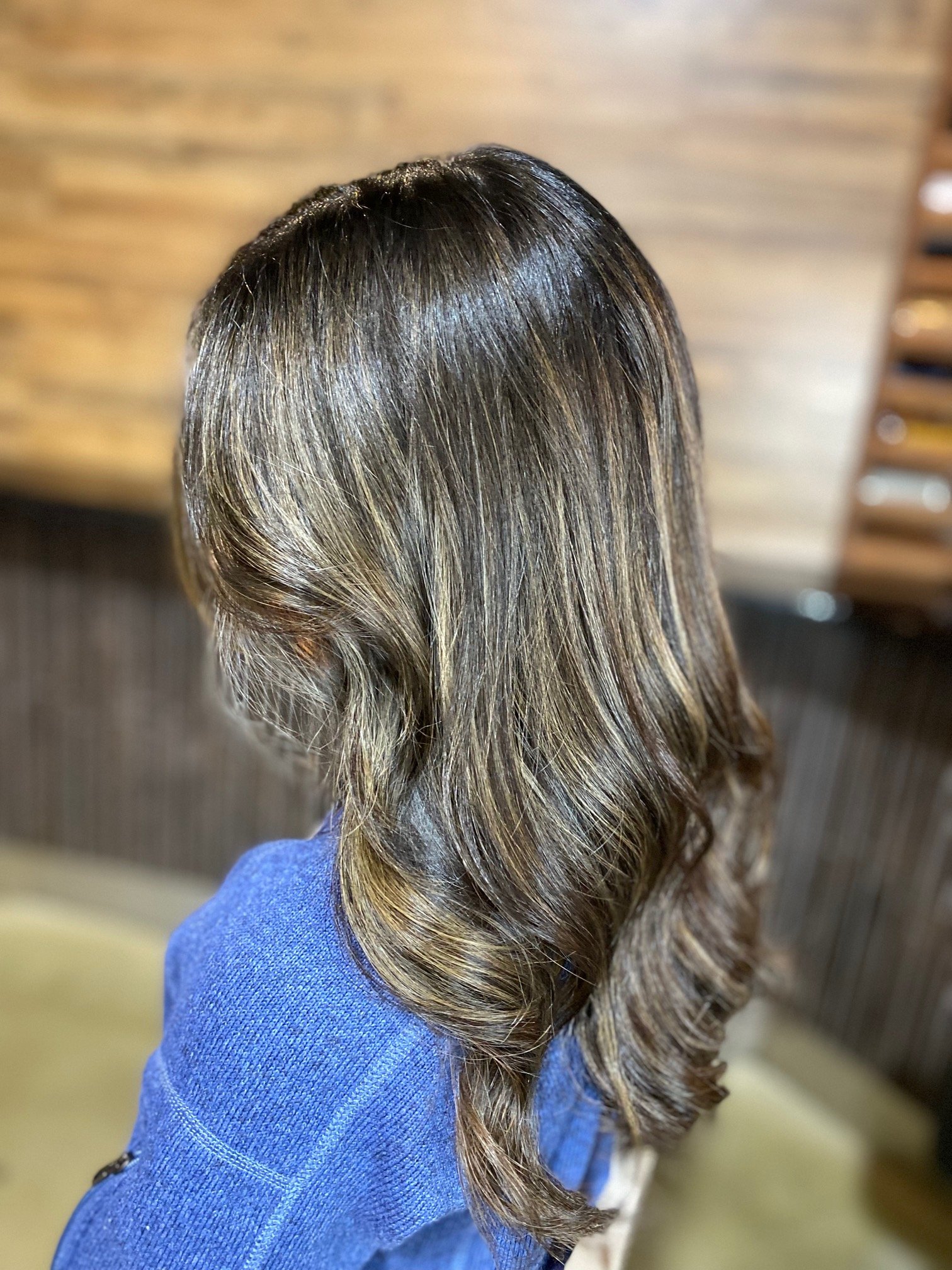 brown balayage