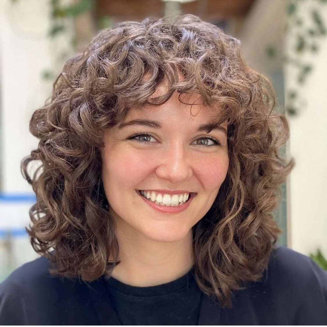 curly bangs favorite curls