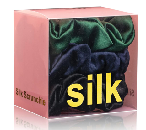 mulberry silk scrunchies for hair