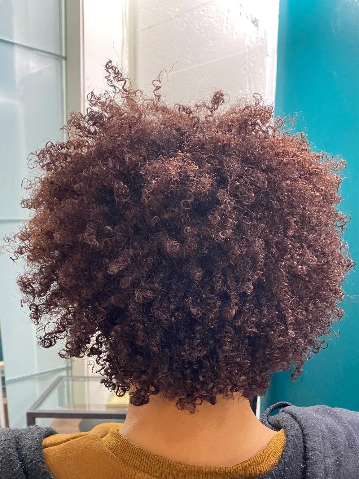 tight curls