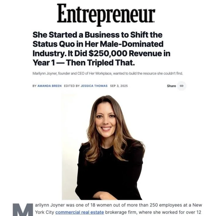 She Started a Business to Shift the Status Quo in Her Male-Dominated Industry. It Did $250,000 Revenue in Year 1 — Then Tripled That.