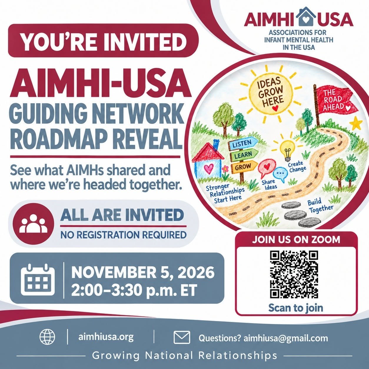 AIMHI-USA Reflective Spaces for AIMH Leaders.