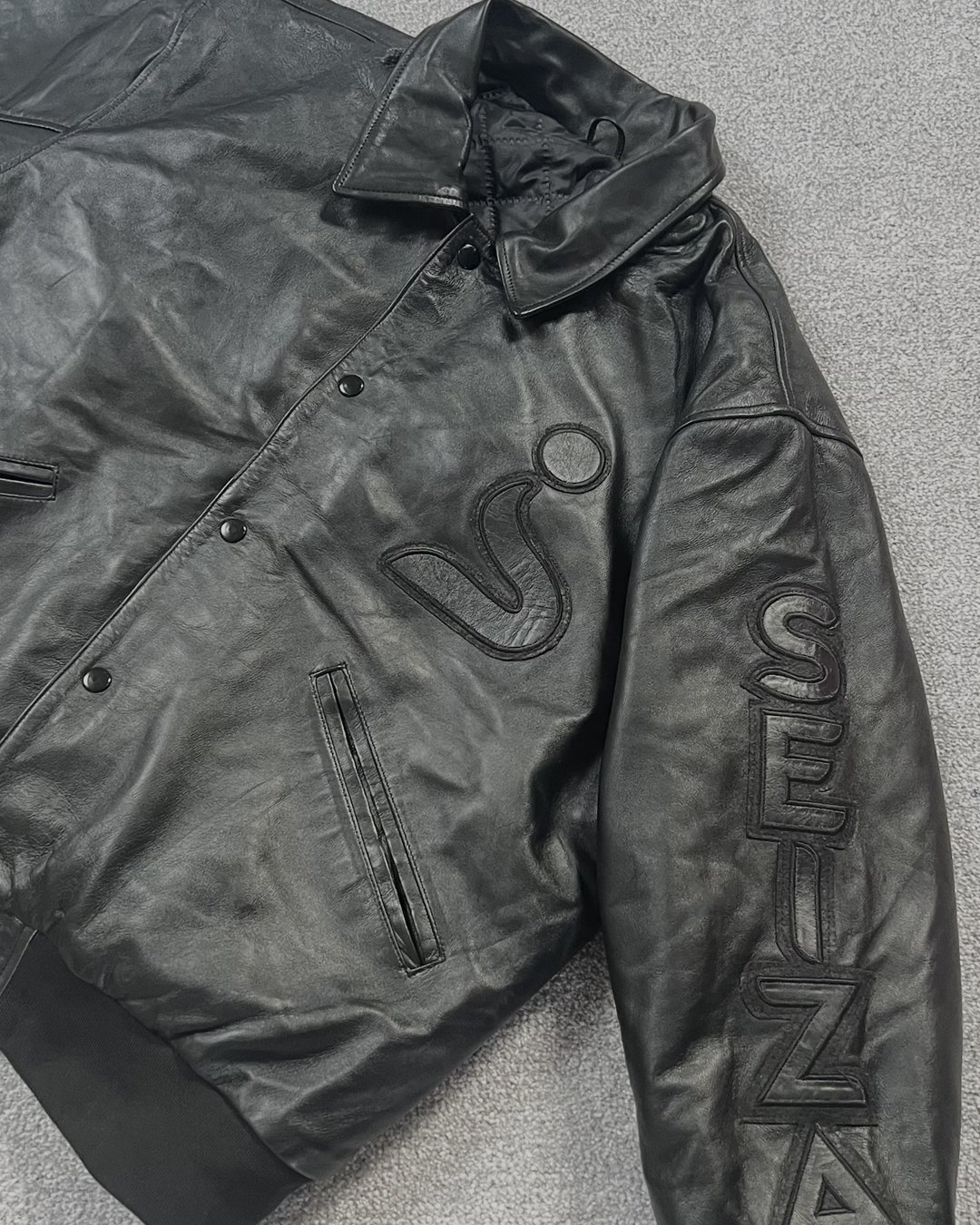 Seeing the jump from digital design to real product says it all. This is where brand vision becomes something you can actually touch and wear.

I offer fully customisable leather varsity jackets, and I&rsquo;m showcasing the entire journey: from the 