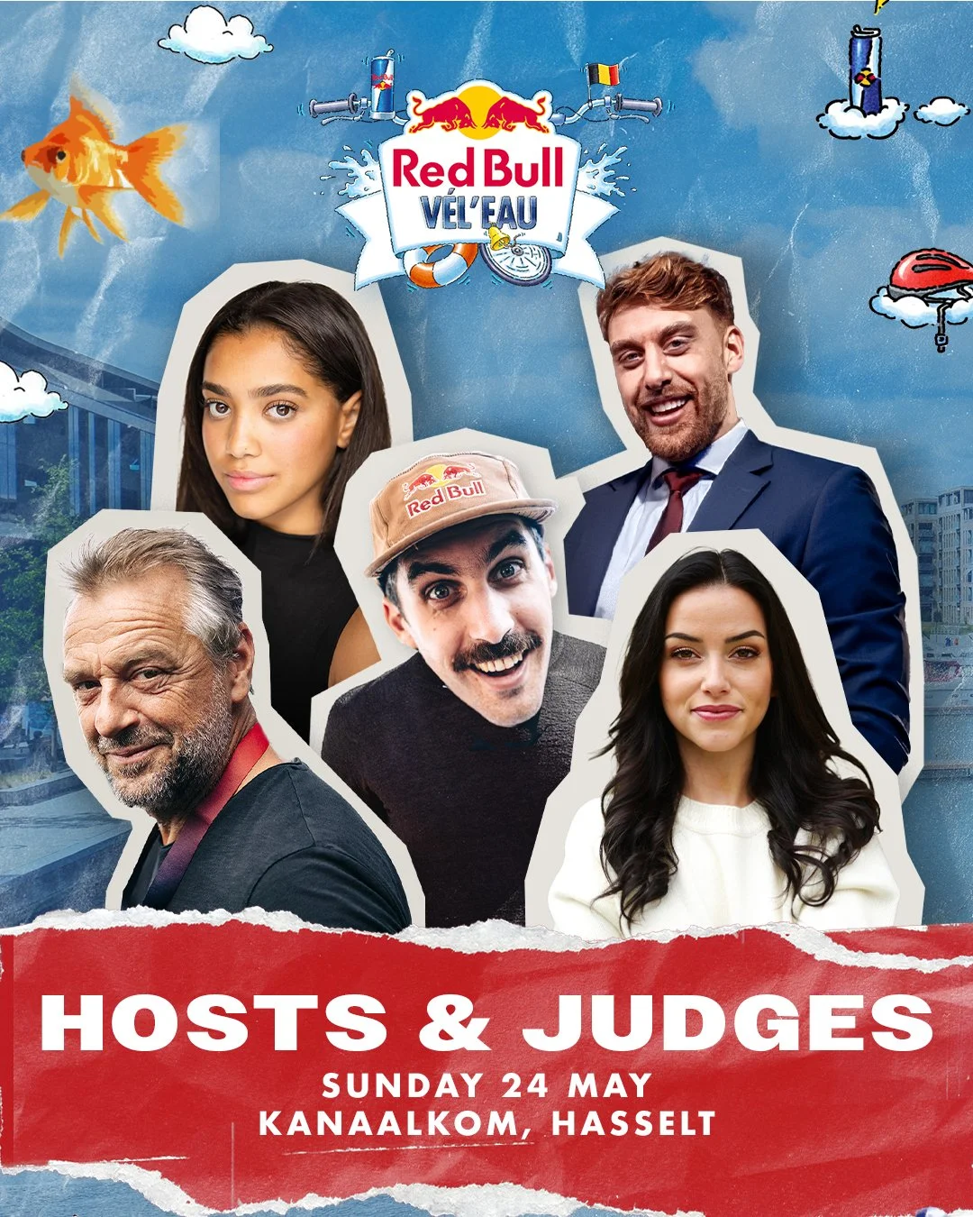 Red Bull Vél’eau 2026 Kanaalkom, Hasselt design by Sander Gee Graphic designer