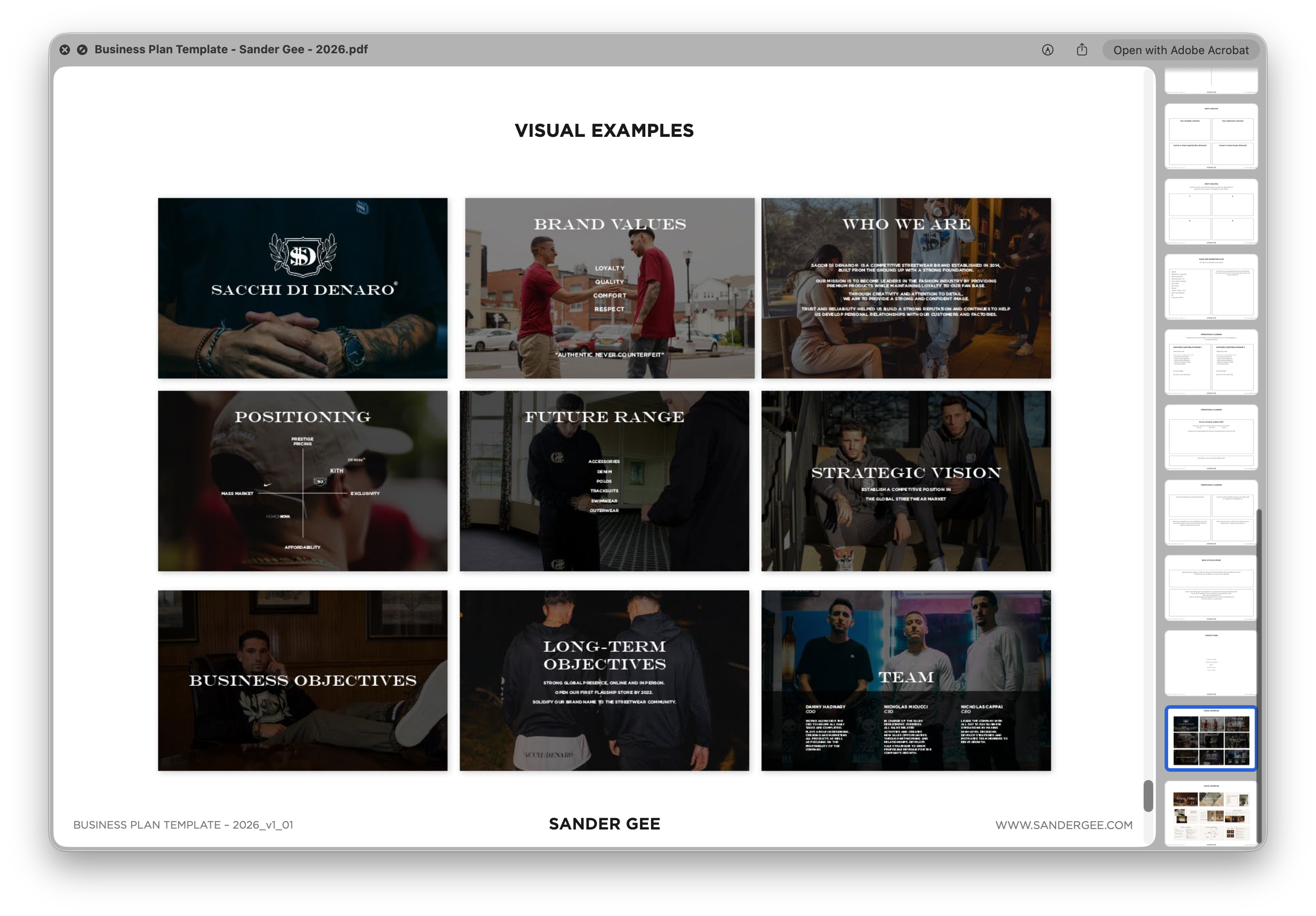 Business Plan Template 2026 by Sander Gee 01.png