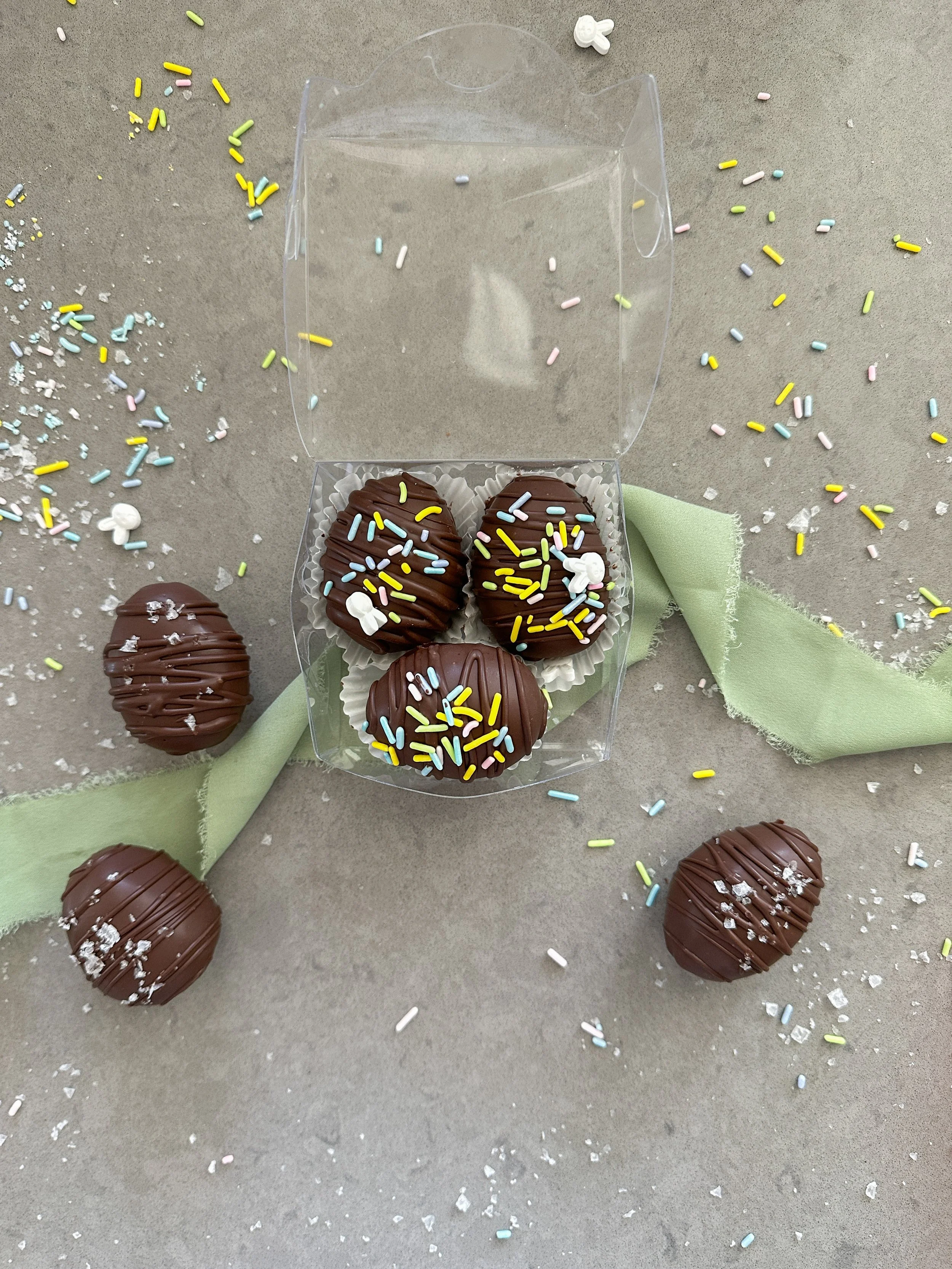 Chocolate Covered Peanut Butter Eggs