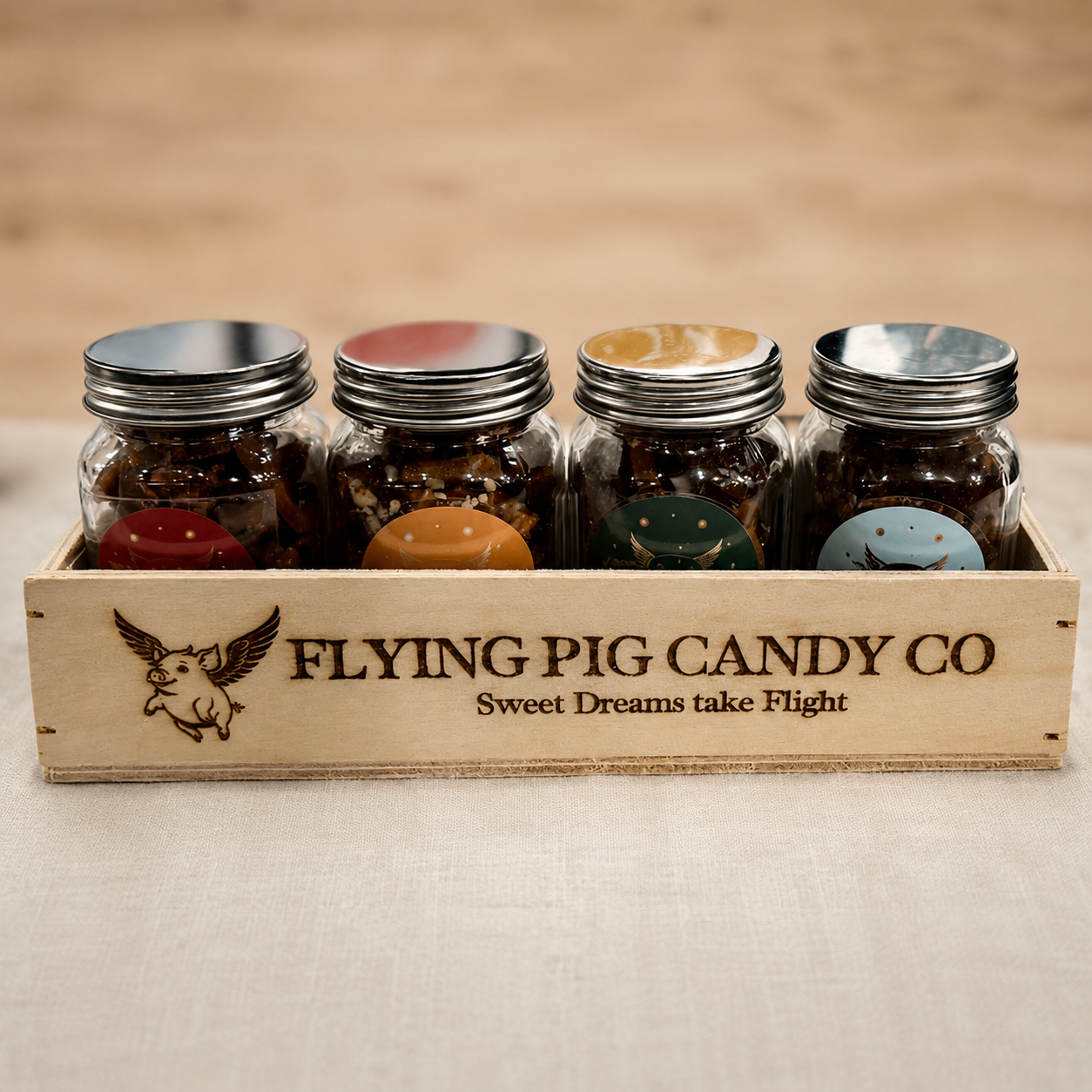 Build your own piggy 4-pack