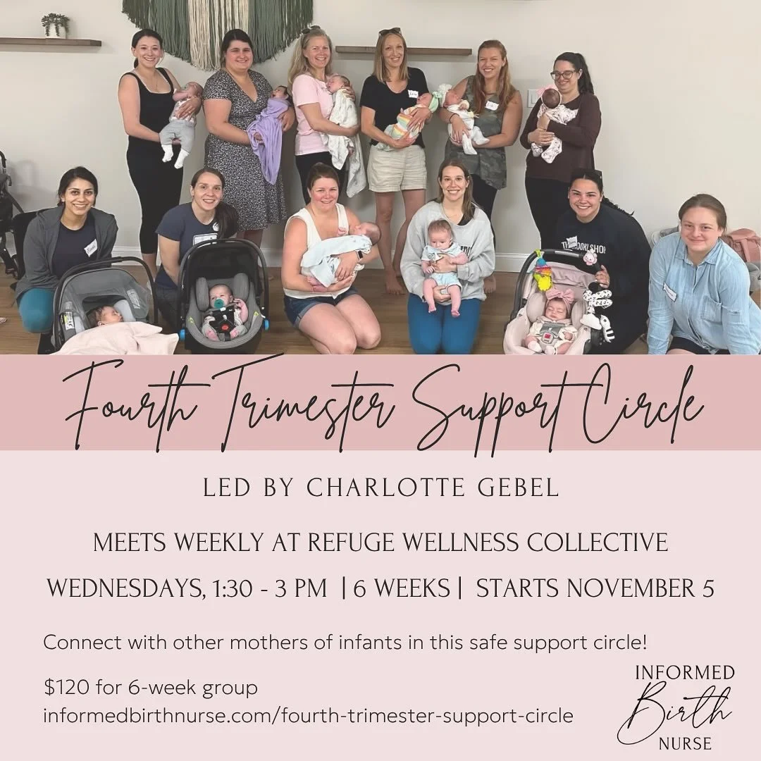 ✨ The postpartum journey can feel overwhelming, but you don&rsquo;t have to walk it alone. ✨

Our Fourth Trimester Support Circle is a safe, welcoming space to gather with other new moms, share your experiences, and feel truly supported in this seaso