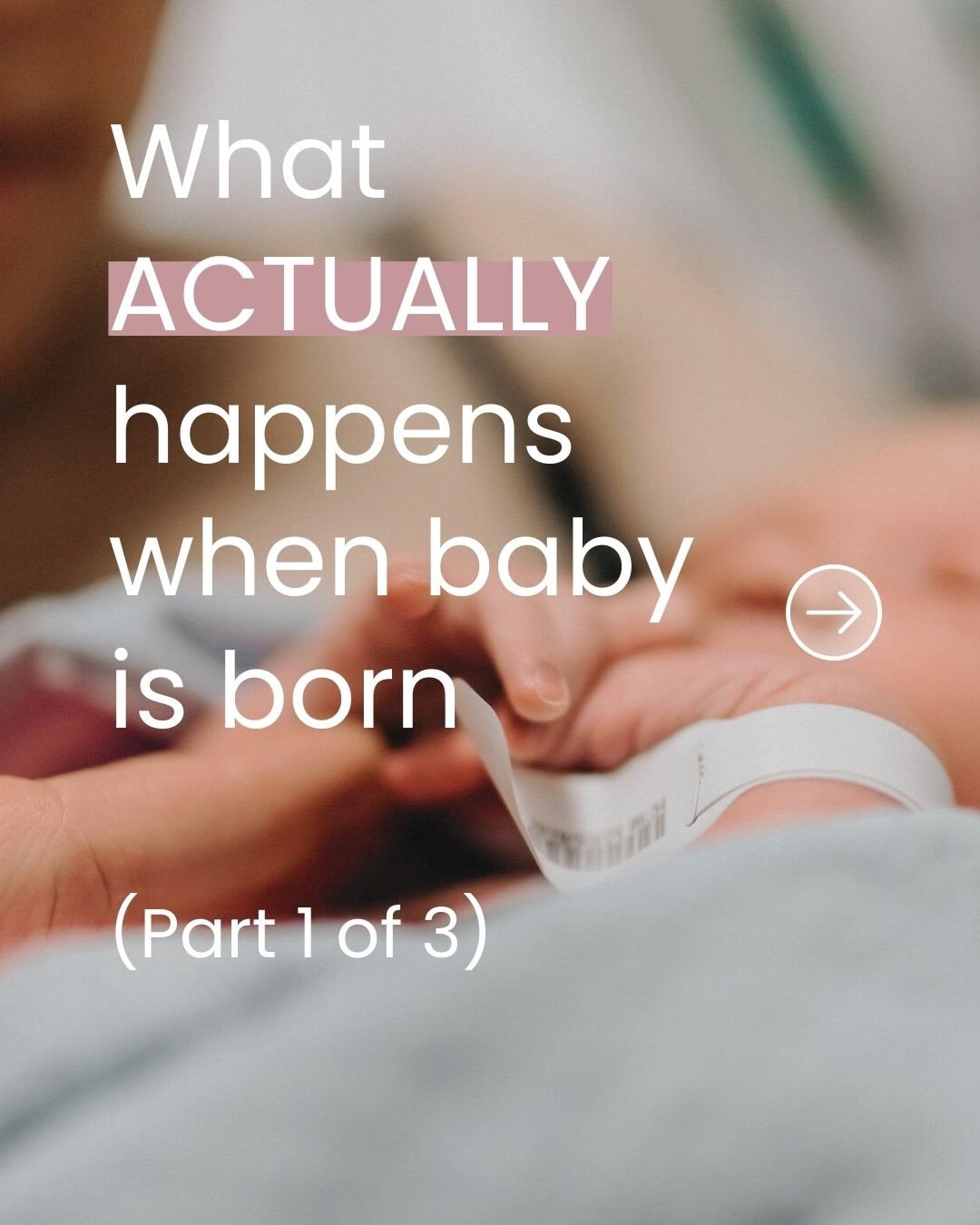 Part 1 of 3: What ACTUALLY Happens When Baby Is Born

What actually happens in baby&rsquo;s first hour? Let me walk you through it.

Here&rsquo;s the truth: about 90% of babies transition beautifully. They take their first breath within 10 seconds, c