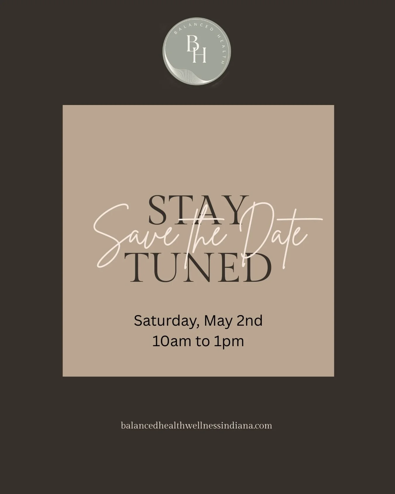 Mark your calendar ✨

We&rsquo;re so excited to invite you to our Balanced Health Open House on May 2nd from 10AM&ndash;1PM!

Come explore our space, connect with us, and experience what Balanced Health is all about. 🤍

More details coming soon&hell