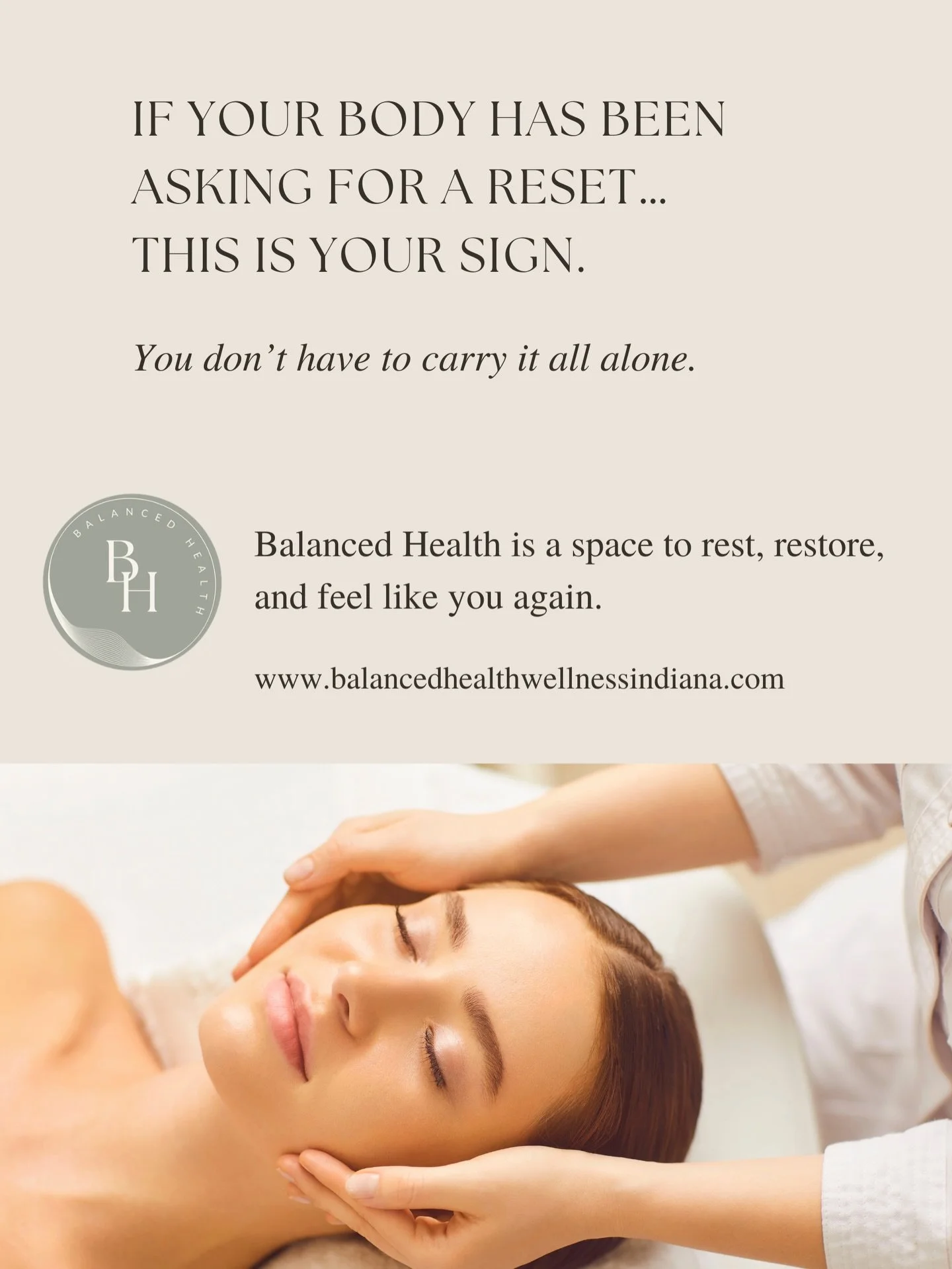Sometimes the signs are subtle&hellip;
tension that won&rsquo;t go away
restless sleep
a body that just feels &ldquo;off&rdquo;

And sometimes&hellip; it&rsquo;s your body asking for a reset 🤍

You don&rsquo;t have to push through it.
You don&rsquo;