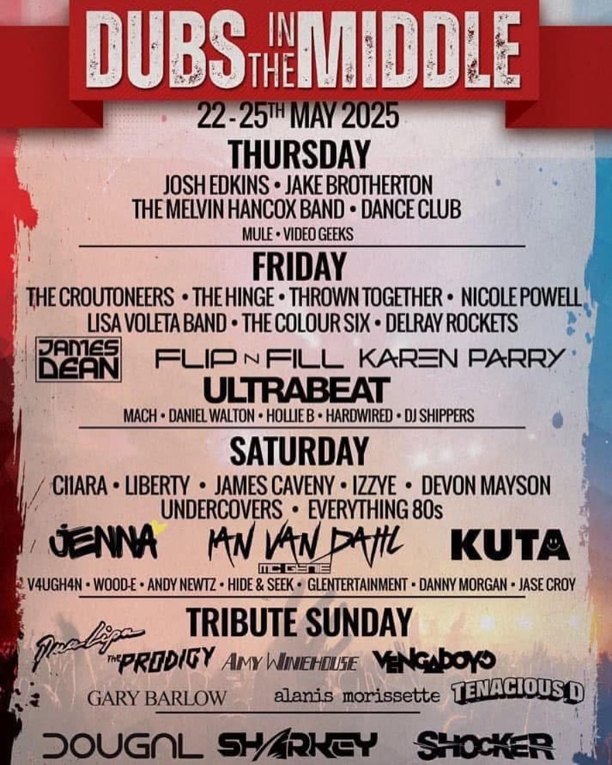 Excited much??? We can&rsquo;t wait to be in a field with @dubsinthemiddle in May. 
It&rsquo;s going to be one huge party with loads of things to do and we will be there in the Kapow Retro Gaming Zone with thousands of games to choose from! 

#dubsin