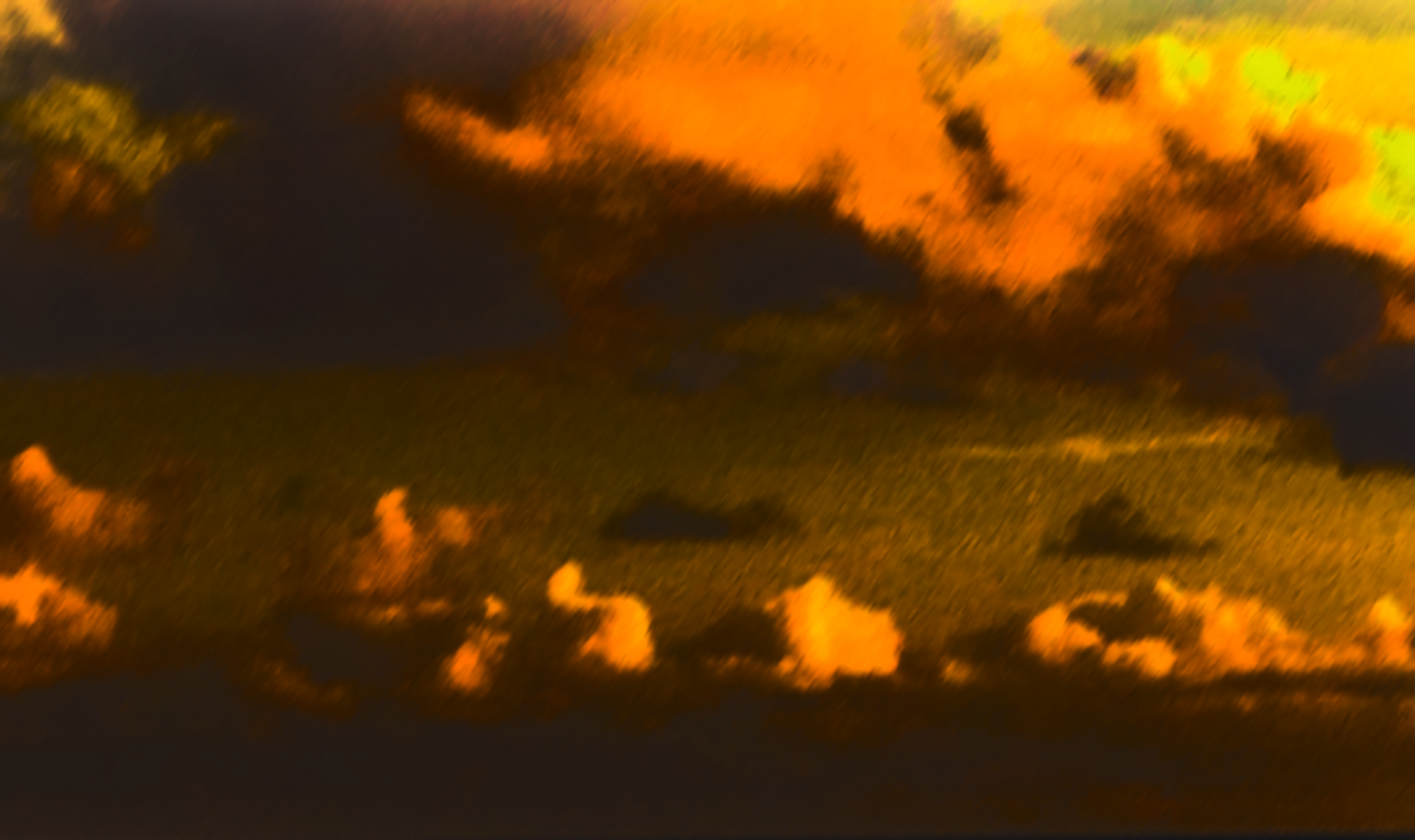 A photo of the evening sky, manipulated in Photoshop.