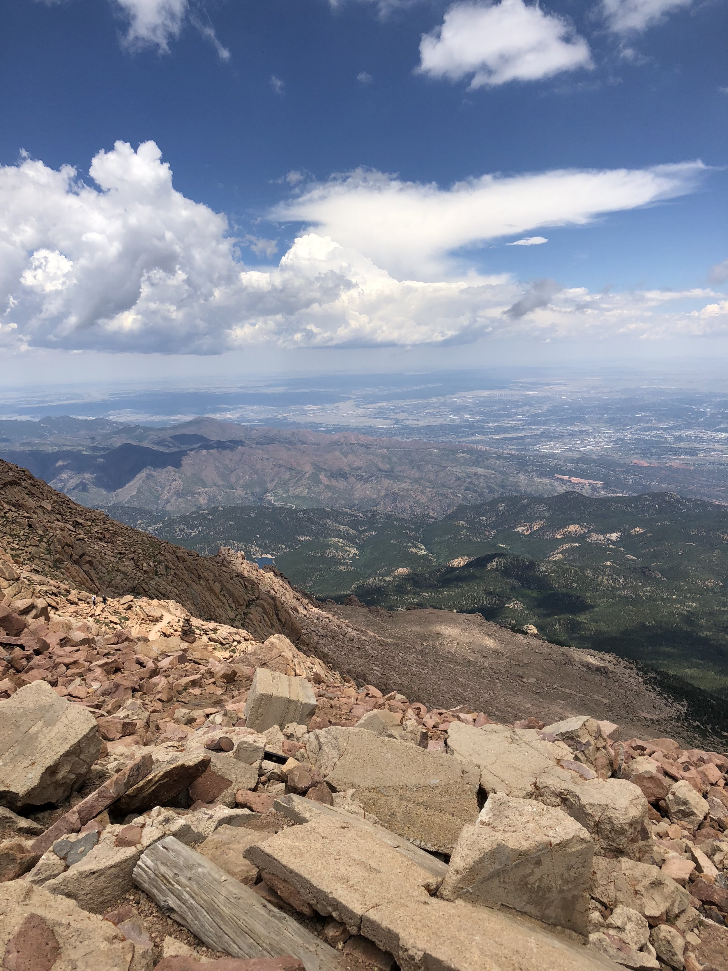 "Lovely View" Pikes Peak in Colorado