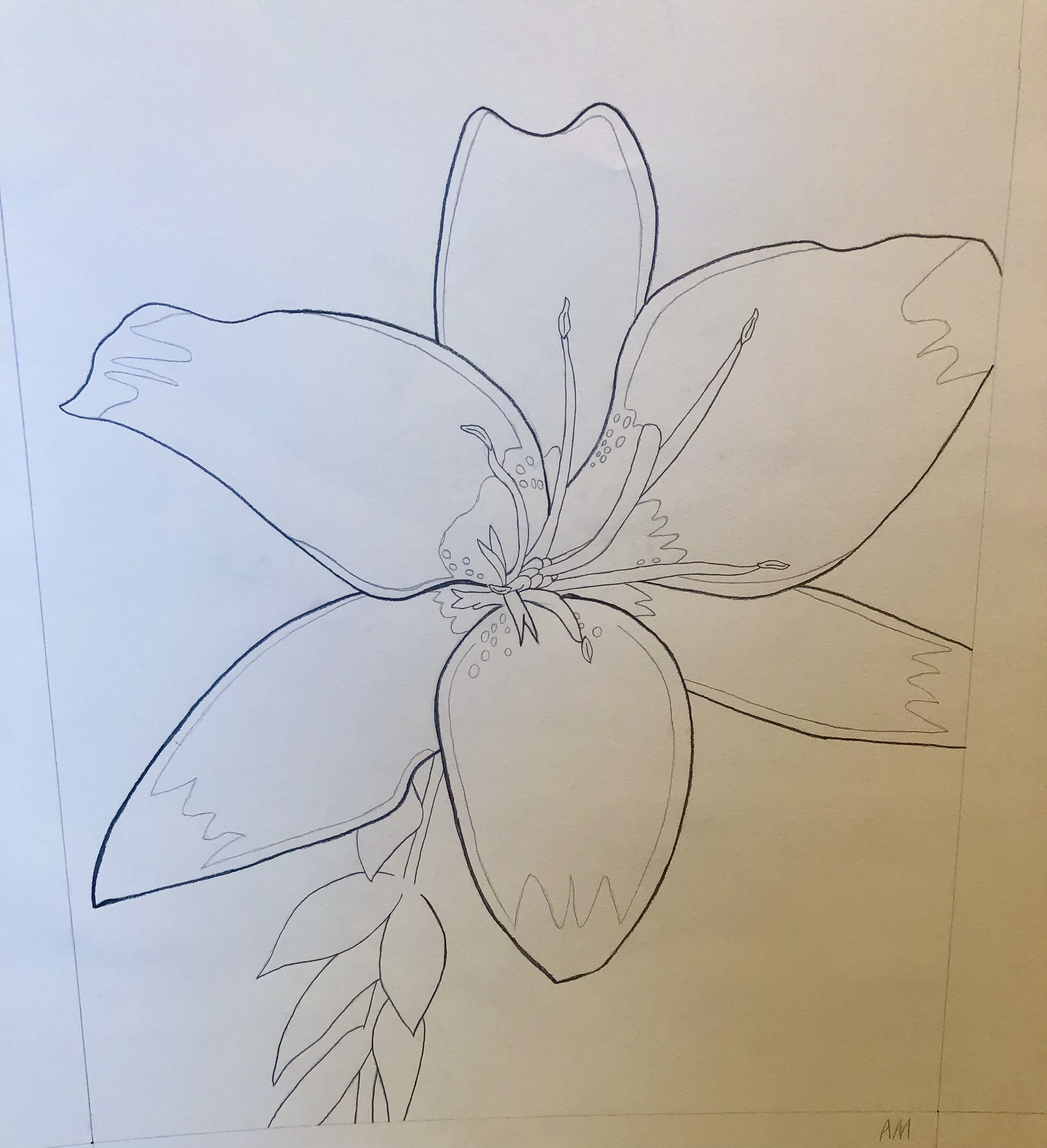 A simple line drawing.