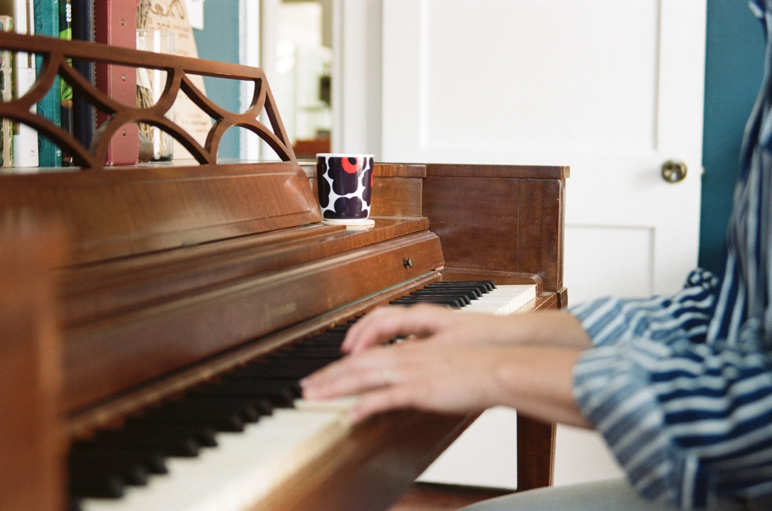Weekly piano lesson