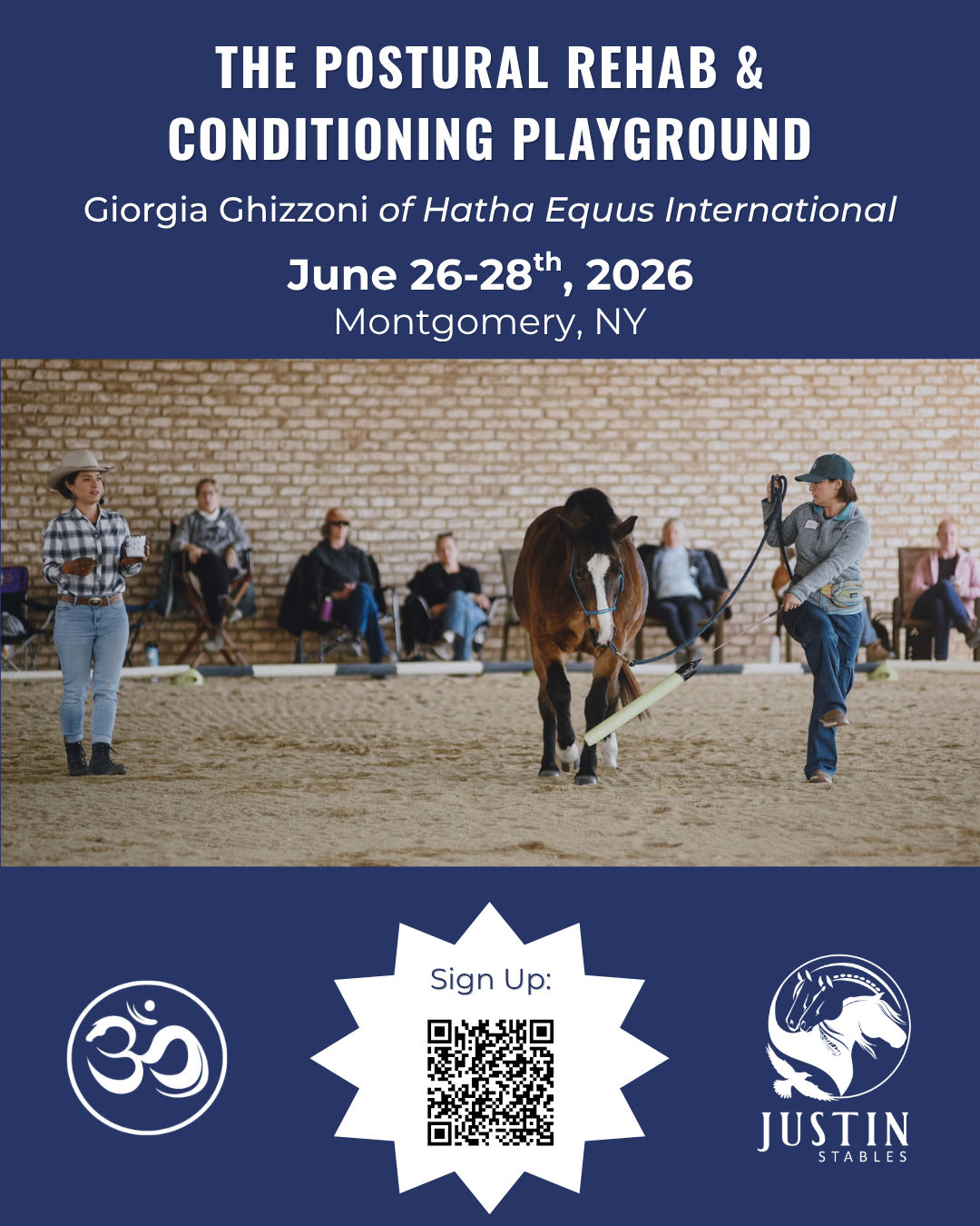 Hatha Equus Clinic with Giorgia Ghizonni