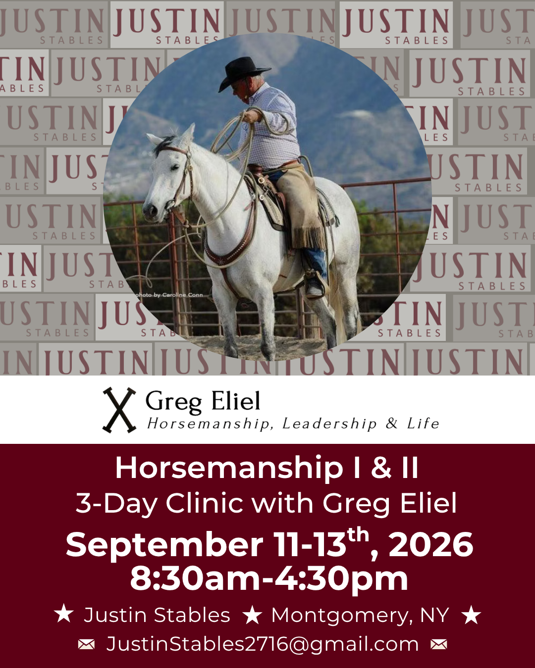 Horsemanship I & II with Greg Eliel