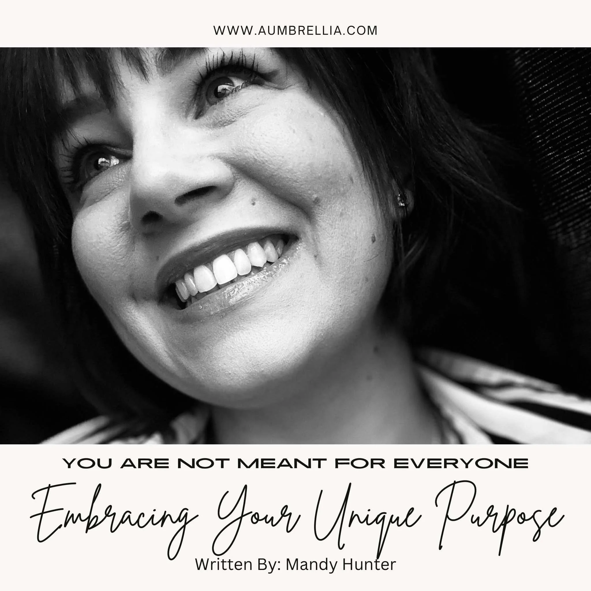 You Are Not Meant for Everyone: Embracing Your Unique Purpose