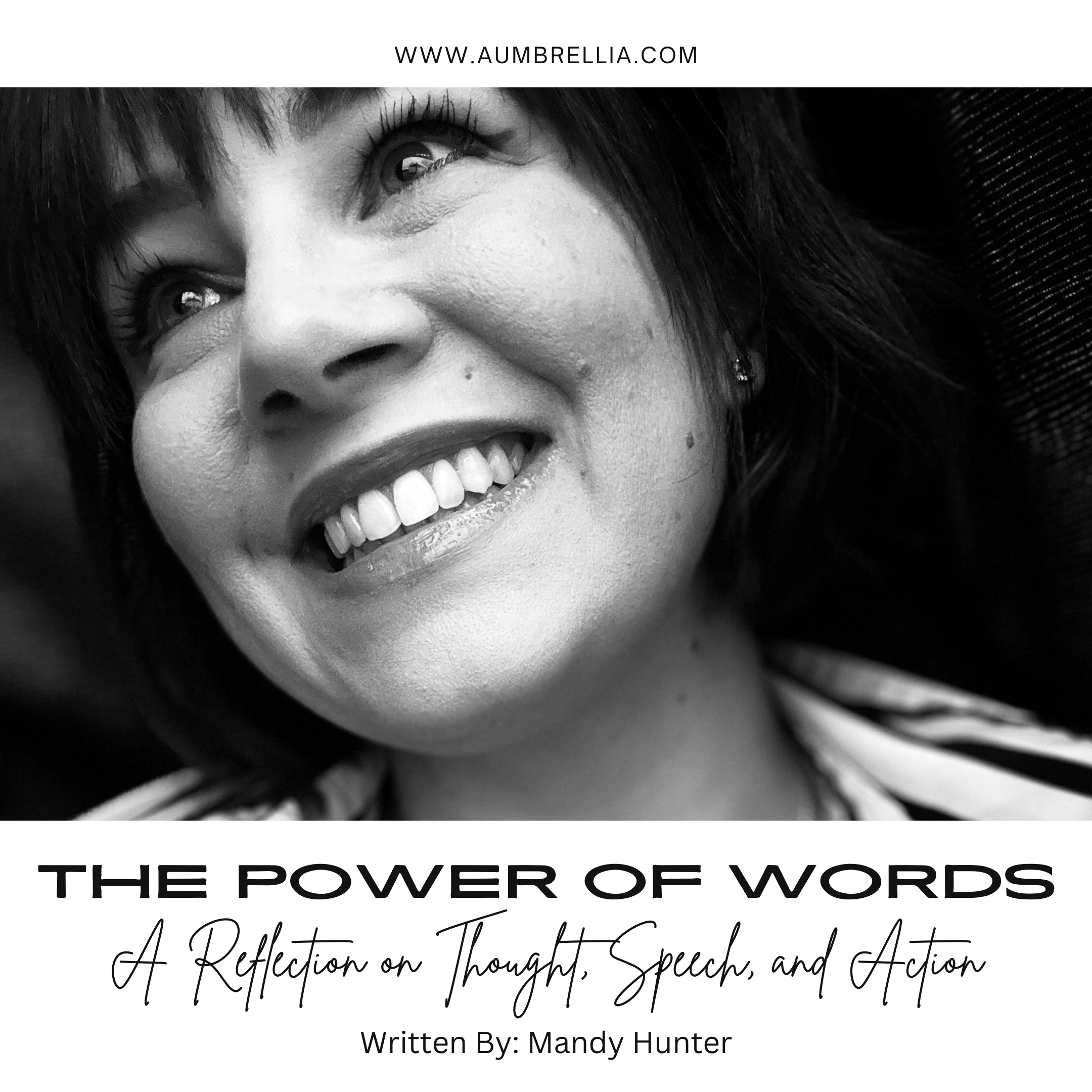 The Power of Words: A Reflection on Thought, Speech, and Action