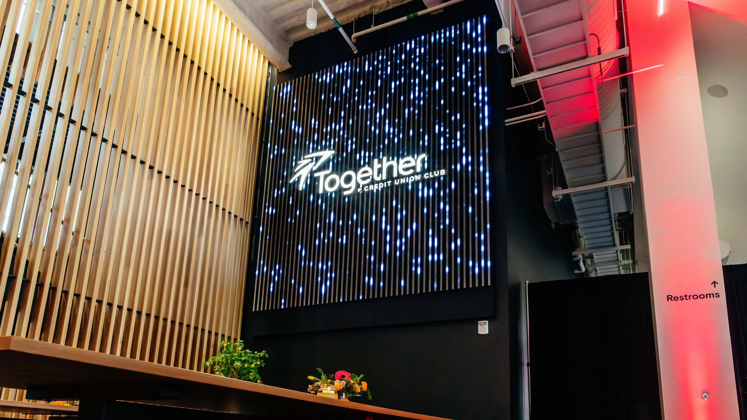 A view of the inside of Together Credit Union