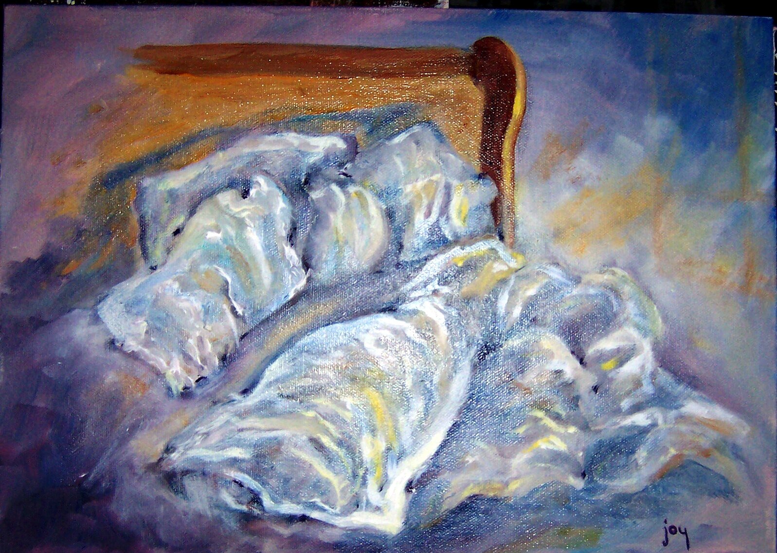 Sleigh Bed-oil-10x14.jpg