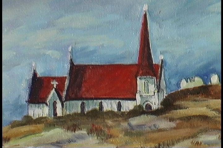 oil-Clse-up,church,Peggy's Cove.jpg