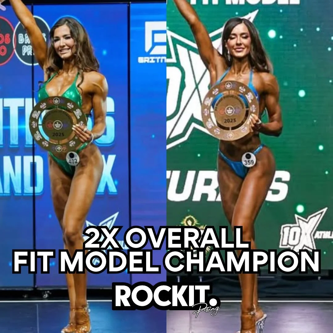 2PEAT back to back Fit Model Overall Champion 😍 ⚔️ 

The momentum is building for our girl @victoriasreyes heading into Milan this weekend at her first ever pro qualifier! What a way to make a first impression on stage 🔥 

Remember ladies, winning 