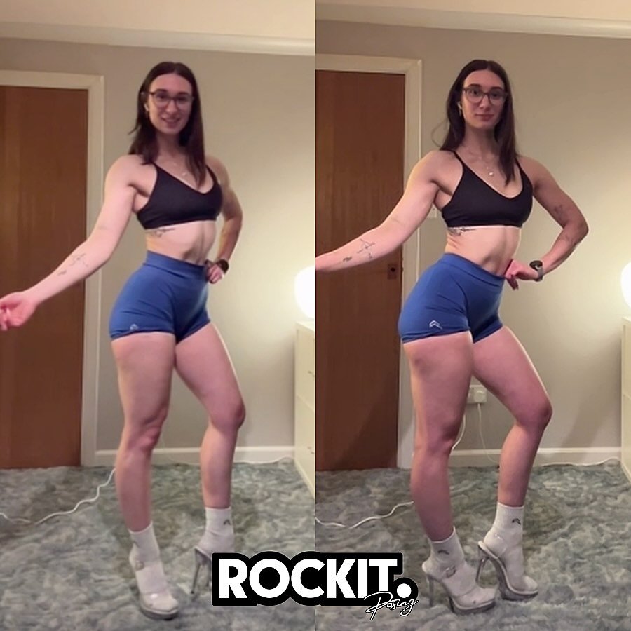 So many of you jumping right into your first ever posing classes to end the year strong 👙 

This evening we had @nis_beck going through some mandatory poses and already we have identified which side showcases her best 😍

There is plenty of time for