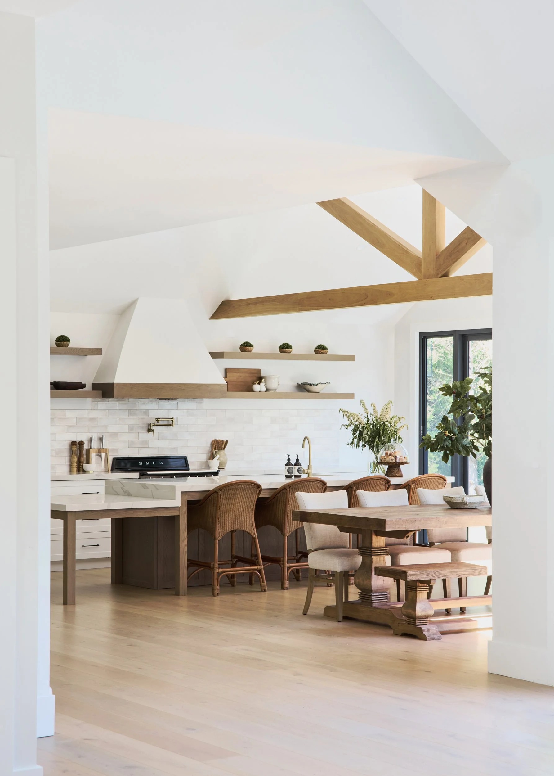 High-end kitchen interior architecture panoramic view in Sydney NSW, premium interiors photographer
