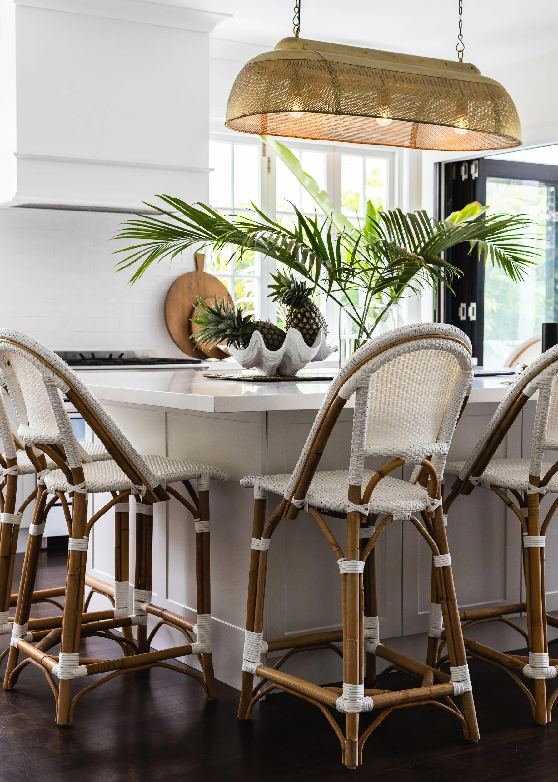 A island inspired kitchen with clean lines, captured by Sydney interior photographer Diego Pinto in his signature editorial style.
