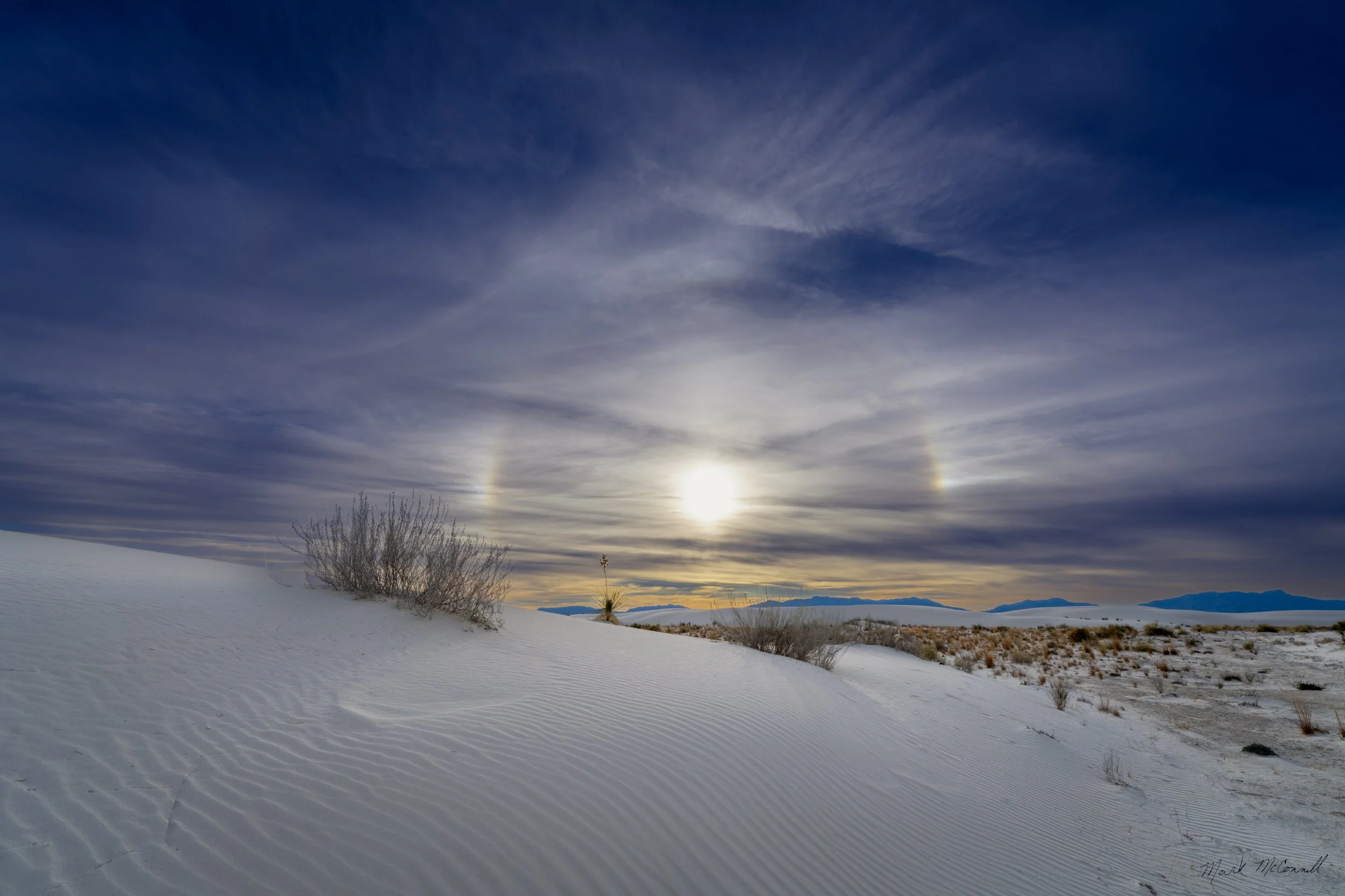 Desert Sun Dog, White Sands NP