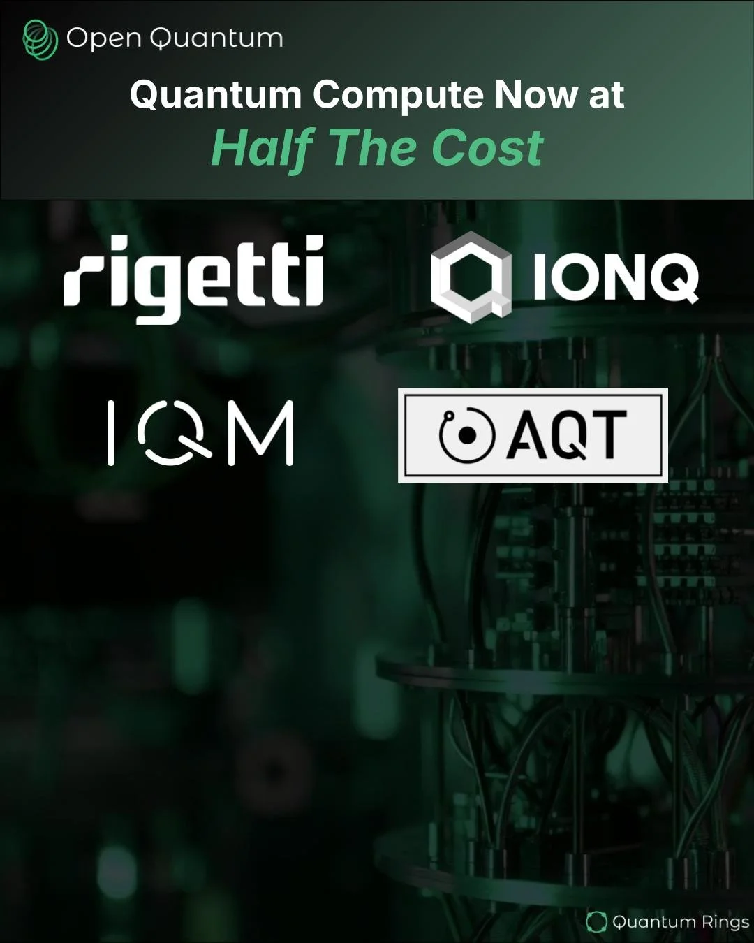 Half-Price Quantum Compute Is Live on Open Quantum