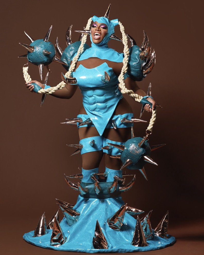 Sapphira Cristál for the RuPaul's Drag Race Season 16 Finale, designed by Miss Thing, made in collaboration with Sabine Strosser. 2023/24.