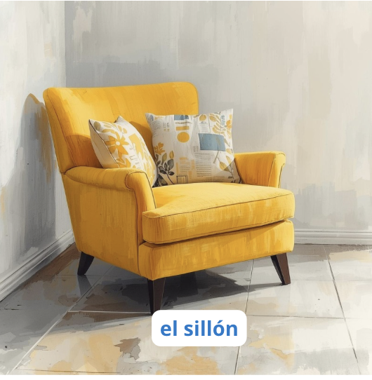 el see-YOHN (the armchair)