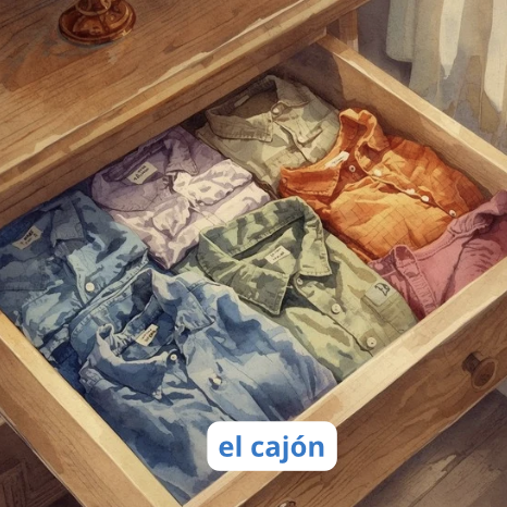 el cajón - the drawer