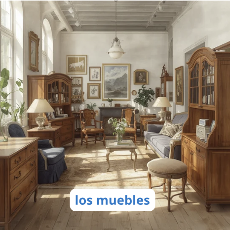 los muebles - the furniture